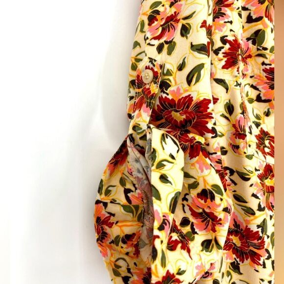 Torrid Harper Rayon Floral Print Top Size 0/L - Picture 5 of 10